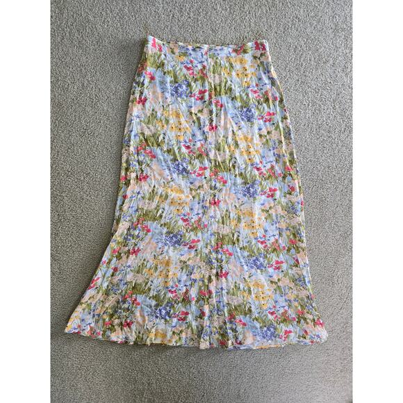 Reformation Bea Countryside Floral Midi Skirt Size 6 - Picture 4 of 5